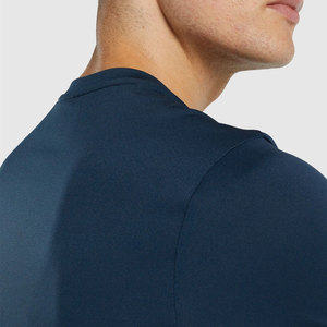 2023 venta al por mayor hombres 100% algodón camiseta de manga corta impresa cuello redondo Color sólido ecológico secado rápido logotipo personalizado para - Product Image 5