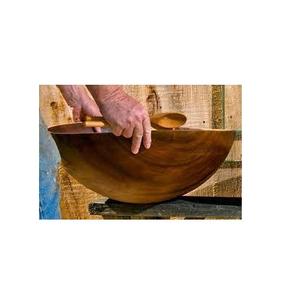 Cuenco de madera de alta calidad, cuenco de fruta con base redonda única para diferentes tamaños, precio barato - Product Image 4