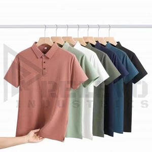 <b>Brown</b> Plain <b>Men</b> Polo <b>Shirt</b> High Quality 280gsm Heavy Weight <b>Men's</b> Polo <b>T</b> <b>Shirts</b> Streetwear Blank Custom Logo Golf <b>T</b> <b>Shirt</b> - Product Image 2