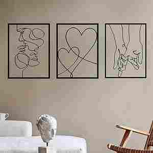 Fabriqué en Inde Art mural moderne Cadre carré Salle à manger Décoration intérieure Design de qualité supérieure - Product Image 4