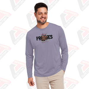 Camiseta Heritage de algodón de manga larga para mujer, comodidad atemporal, apliques ecológicos de verano - Product Image 1