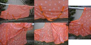 Summer Star Print Mesh Fly Sheet Horse Alfombras Producto - Product Image 4