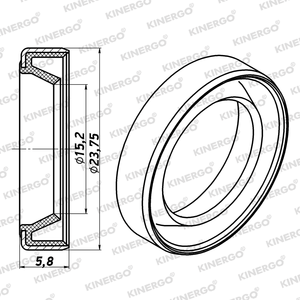 Sello SLTO03 para Toyota / Lexus A140; A340H; A42/43/44/45 DE/DL LU - Product Image 2