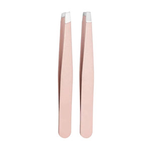 Pinzas para Cejas de Acero Inoxidable Color Oro Rosa con Logotipo Personalizado, Ecológicas, Duraderas, Premium, Planas y Puntiagudas, Kit de Depilación, Pakistán - Product Image 2