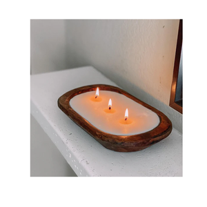 Top Qualité Bois Pâte Bol Coeur Forme Pâte Bougeoir Paulownia En Bois En Gros Prix Le Plus Bas - Product Image 4