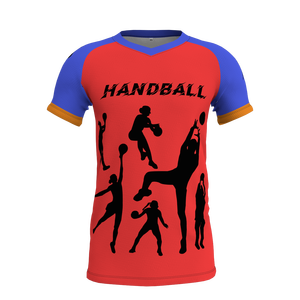 Maillot de handball pour homme rouge, sublimation, respirant, maillot de handball, vêtements de sport, vente en gros, maillot d'équipe, maillot de handball - Product Image 4