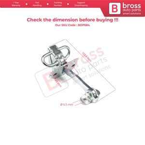 สายรัดจำกัดการเปิดประตูหน้า BDP684 สำหรับ 156 932 1997-2006 รถซีดาน รถเก๋ง รถสเตชั่นแวกอน รถสปอร์ตแวกอน 51799708 - Product Image 5
