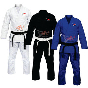 Uniforme de artes marciales de Jiu Jitsu y Judo personalizado de tela de algodón 100% de alta calidad profesional con logotipo personalizado - Product Image 4
