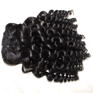 Qualité meilleurs faisceaux de cheveux bouclés birmans 100% cheveux humains, tissage de cheveux bruts humains vente chaude 2023, paquets de cheveux humains bon marché - Product Image 2