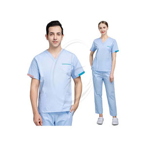 ชุดเครื่องแบบสปาสำหรับใส่ทำงานขัดตัวกางเกงระบายอากาศได้ดีสำหรับโรงพยาบาลชุดเสื้อผ้าสำหรับผู้หญิงและผู้ชาย - Product Image 1
