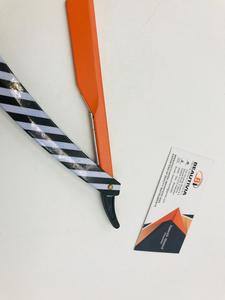 Hoja reemplazable de etiqueta privada personalizada, maquinilla de afeitar profesional de peluquero, hoja expuesta de acero inoxidable para afeitar - Product Image 6