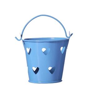 Pot de jardin galvanisé Seau de jardin suspendu Boîte en fer blanc Pots en fer Fleur en métal Jardinière - Product Image 4