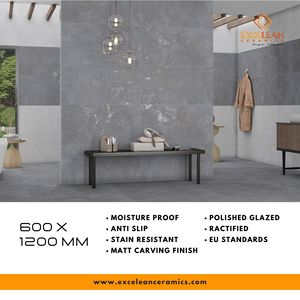 LEXON กระเบื้องปูพื้นดิจิตอลหินสำหรับตกแต่งผนัง, กระเบื้องปูพื้นลายครามขนาด60*120 60X120พื้นห้องน้ำห้องน้ำสเปน - Product Image 6