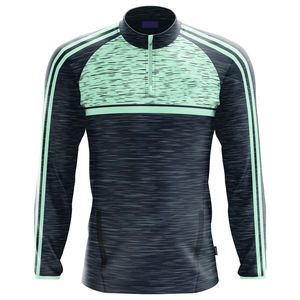 Gaa Gaelic Hurling 1/4 Half Zip Tops All Sizes Ireland <b>Jerseys</b> High Quality Gaa Half ZipLong Sleeve Gaa Half Zip TopsCustom Logo - Product Image 5