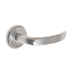 มือจับประตูพร้อมแผ่นกลม T-141-104โครเมี่ยม G6ด้าน - Product Image 1