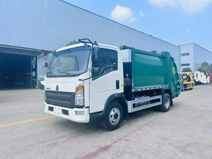 Nuovo camion HOWO 3 tonnellate camion della spazzatura di servizi igienico-sanitari compattatore della spazzatura ricicla la spazzatura per la vendita - Product Image 2