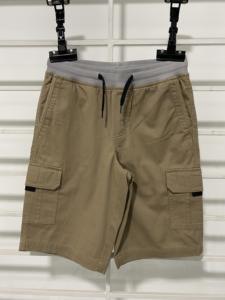 Pantalones cortos cargo personalizados con múltiples bolsillos para hombres, Bermudas, pantalones cortos cargo Vintage para hombres, tela de sarga de algodón/spandex - Product Image 2