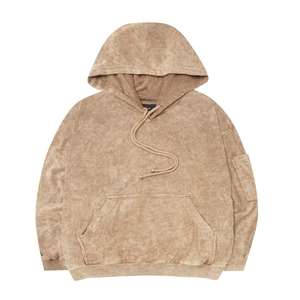 Muy exigible al por mayor 550 GSM Heavyweight Pullover sudadera de gran tamaño de mezcla de algodón sudaderas con capucha personalizadas para hombres bajo MOQ - Product Image 1