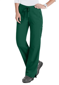 Pantalones de Trabajo de Algodón y Poliéster de Alta Calidad, Lisos, Tejidos, para Uso Hospitalario, Uniformes Médicos para Mujer, Talla Personalizada, Logotipo y Color - Product Image 3