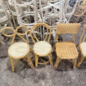 Durable Natural Rattan <b>Bow</b> Rainbow Chair Set Fast Export Vietnam for Kids Outdoor Events Bedroom Use Bulk Order Safe Furniture - Product Image 5