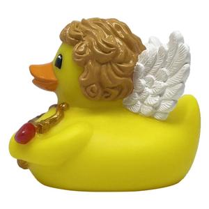 CUPID Ducky tùy chỉnh in nhựa nổi đua tắm đồ chơi khuyến mại số lượng lớn trọng vịt cao su với tính năng kêu cót két - Product Image 2
