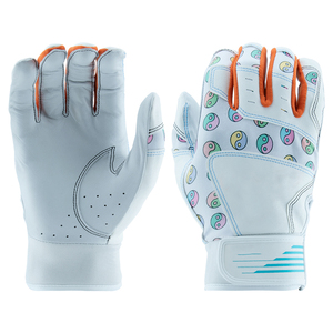 Gants de baseball en cuir pour hommes avec logo personnalisé Gants de frappe de baseball en liège de taille personnalisée avec design unique 2025 - Product Image 6