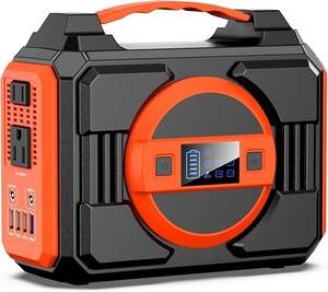 Top Brand New Portable <b>Power</b> Station 300W Outdoor <b>Solar</b> Generator Backup Pack 220Wh/60000mAh Lithium Ion RV Port Laptop <b>Charger</b> - Product Image 1