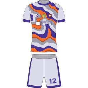 Ropa de fútbol Camiseta de fútbol de secado rápido Impresión personalizada completa diseñada para jugadores de equipos de clubes - Product Image 3