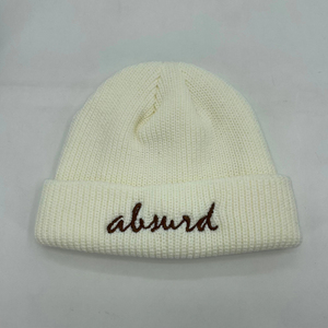 Gorro de punto holgado, cálido, suave y acogedor, forrado de lana, ajustable, elegante, para exteriores, para clima frío, para uso casual. - Product Image 3