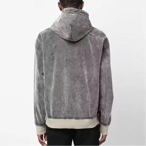 เสื้อฮู้ดสำหรับผู้ชายผ้าฝ้าย100% โอเวอร์ไซส์สไตล์วินเทจโอเวอร์ไซส์ - Product Image 6