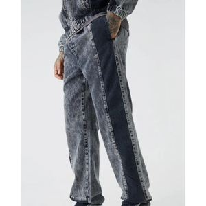 กางเกงยีนส์เดนิมลายแจ็คการ์ดแบบสั่งทำพิเศษสำหรับผู้ชาย คุณภาพพรีเมียม ผ้าเดนิมคุณภาพสูง - Product Image 1