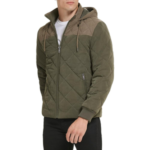 2026 Customized Men Puffer <b>Jacket</b> Printed <b>Fleece</b> Waterproof Breathable Eco-Friendly Petal Sleeve Wool-<b>Lined</b> Comfortable High - Product Image 5