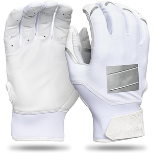 Guantes de béisbol de cuero Cabretta suave de ajuste personalizado de alta calidad, guantes de bateo de corcho de Color sólido cómodos transpirables personalizables - Product Image 2