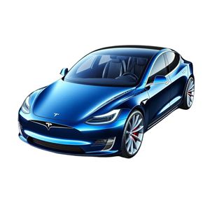 รถสปอร์ตไฟฟ้ารุ่น Tesla รุ่น S ลายสก๊อตพร้อมระบบมอเตอร์สามตัวเร่งความเร็วได้เร็วและฟีเจอร์พรีเมี่ยมลดราคาตอนนี้ - Product Image 1