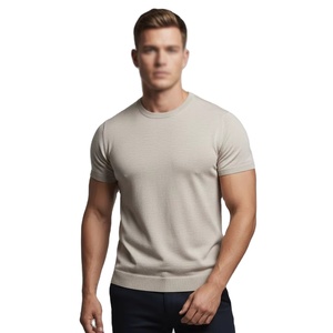 Camisetas de Hombre Oversize Lisas de Algodón 100% de Manga Corta Tejidas Personalizables - Proveedores de Ropa Populares para Fabricantes - Product Image 6