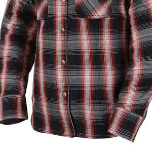 Custom Logo <b>Men</b> Motorbike Flannel Shirt / Latest Design <b>Men</b> Cotton Motorbike Flannel Shirt at Qasaab Gloves Company - Product Image 4