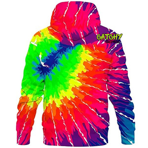 OEM personalizado 250Gsm lavado ácido Zip Hoodie algodón pesado Sun Faded Rhinestone recortado en forma cuadrada con serigrafía estilo Hip Hop - Product Image 5