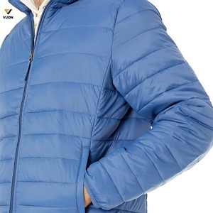 2025 logotipo personalizado tamaño asiático chaqueta acolchada para hombre chaqueta Parka de invierno impermeable abrigo de esquí grueso cálido abrigos de plumón para hombre chaquetas - Product Image 5