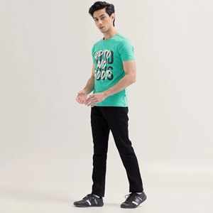 เสื้อยืดพิมพ์ลายแบบสวมหัวผ้าคอตตอนใยไผ่น้ำหนักมากเสื้อสวมหัวออกแบบได้ตามต้องการความยาว - Product Image 6