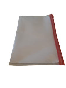 Bolsa enrollable con cremallera lateral reutilizable con logotipo personalizado para un almacenamiento seguro de bolsa enrollable versátil para embalaje - Product Image 3