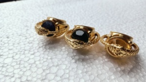 Anillos de metal hechos a medida con cabujones de cristal ideales para reventa por diseñadores de joyas diseños personalizados disponibles - Product Image 2