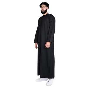Vêtements islamiques pour hommes OEM Nouvelle conception Jubba Thobes |   Thobe pour hommes, Kurta musulman pour hommes, Jalabiya, Djellaba marocaine |   Jubba Thawb saoudien - Product Image 3