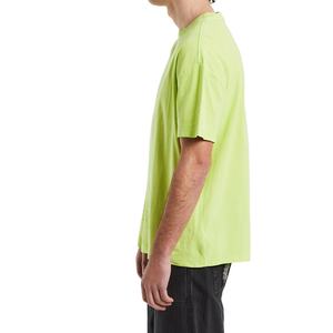 Camiseta de gran tamaño con cuello redondo de algodón 100% para hombre, ropa de calle estampada de alta calidad holgada, estilo de hombro caído con estampado Digital en blanco - Product Image 6