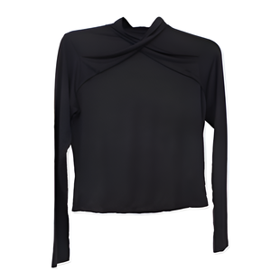 Rachelle Blusa de ropa de mujer Poliéster de alta calidad Regular Manga larga Sensación de mano suave Transpirable Sólido Estilo informal básico - Product Image 1