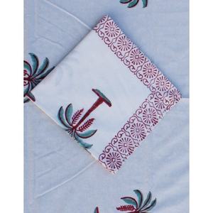 Mantel con estampado de bloque indio, cubierta de mesa de algodón Floral, conjunto de servilletas, mantel francés Floral, novedad - Product Image 2