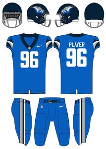 Ensemble de maillot et short de football américain de qualité supérieure, uniforme de football américain personnalisé pour l'équipe - Product Image 4