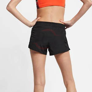 Short en tissu polaire sans couture taille haute pour femme Pakistan séchage rapide respirant taille élastique Options personnalisables pour l'été - Product Image 6