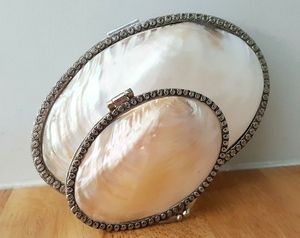 Glamorous Rectangle Shape <b>Mother</b> of Pearl Resin Clutch Bags Custom Bridal Handbag for Women Events Parties by HAND MADE CRAFT - Product Image 3