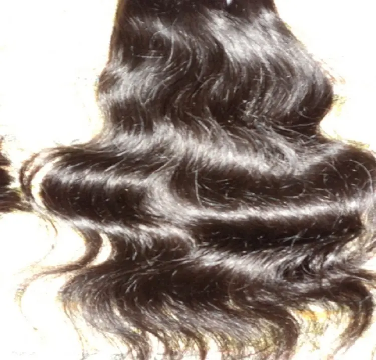 Double Weft Remy Hair / Shedding Free virgin Indian hair extensions
