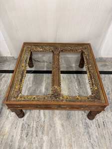 Mesa de Centro Moderna de Madera Maciza de Lujo con Altura Ajustable y Diseño Personalizable para Sala de Estar, Dormitorio, Comedor, Villa, Decoración del Hogar - Product Image 6